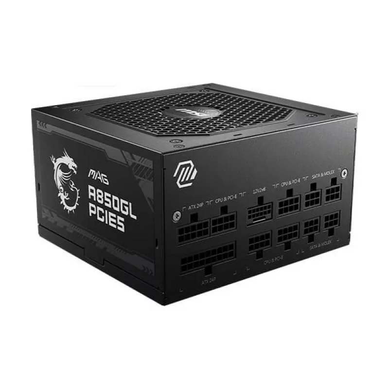 MSI MAG A850GL PCIE5 ATX 3.1 GOLD MSI MAG A850GL PCIE5 ATX 3.1 GOLD